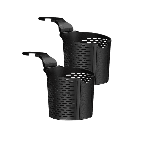 2-Pack Car Headrest Cup Holder – Universal Backseat Water Bottle & Beverage Holder, Hanging Storage Organizer for Truck & Auto Interior