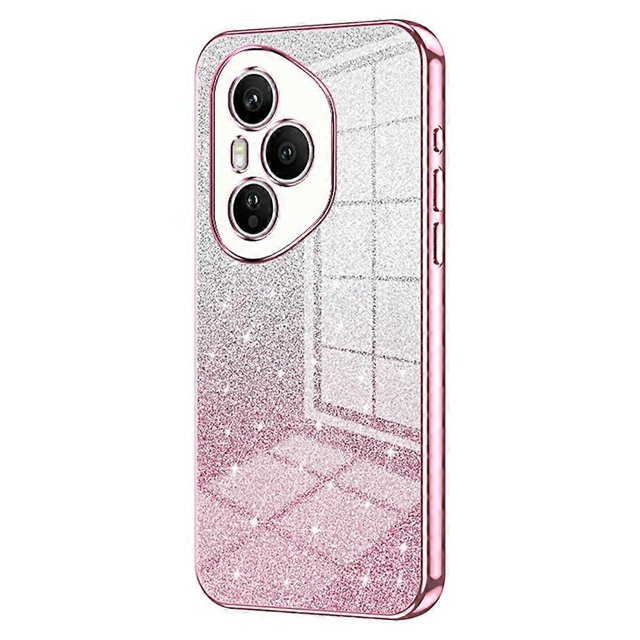 Honor 400 Pro 5G (Global Edition) Mobile Phone Case Electroplating Gradient Glitter TPU Mobile Phone Protective Case