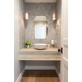 thumbnail image 4 of Sydney Mini 22 in. W x 28 in. H Oval Polished Frameless Bathroom Vanity Mirror, 4 of 6