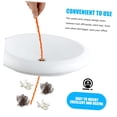 thumbnail image 4 of 3 Pcs Unclog Drain Auger Hair Catcher Drain Clog Remover Sink Drain Hair Clog Cleaning Tool Pipe Tool Duct Cleaning Tools Sink Drain Clog Snake Shower Drain Clog Remover Hair Dryer, 4 of 5
