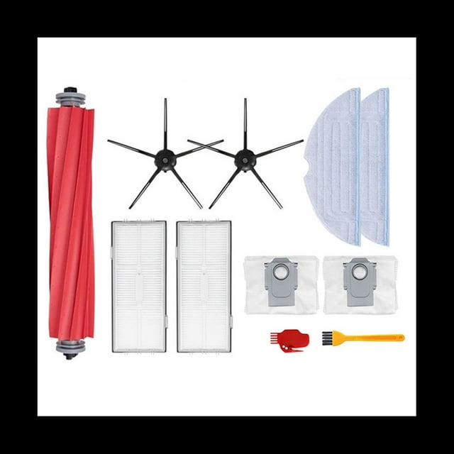 Para S7 MaxV Ultra,S7 Pro Ultra Filtro Hepa Robot Aspirador Piezas de Repuesto Cepillo Lateral Principal PañO de Mopa