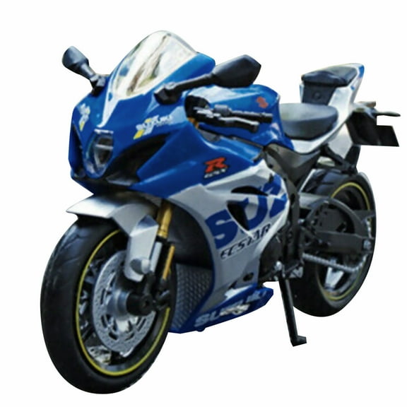 Alloy & Plastic for Suzuki GSX-R1000 Motorcycle Model for Display, 1:12 Scale Replica for Collectors