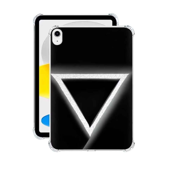 Compatible with iPad mini 4 Phone Case, Geometric-Triagle-98 Case Silicone Protective for Teen Girl Boy Case for iPad mini 4