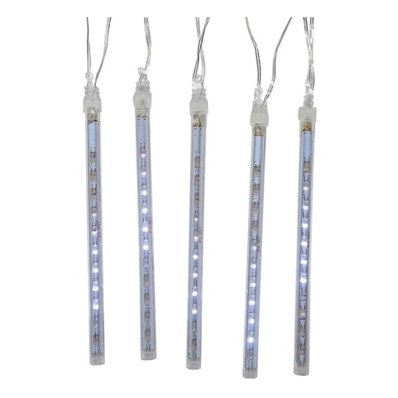 Kurt Adler 5 Piece Outdoor 60 LED Light Holiday Meteor Shower Snowfall Set