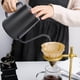 thumbnail image 5 of Tetera de acero inoxidable con cuello de cisne y boquilla estrecha y larga para café (600 ml), 5 of 10