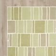 thumbnail image 4 of SAFAVIEH Martha Stewart Blocks Geometric Wool Area Rug, Green/Ivory, 8' x 10', 4 of 4