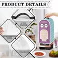 thumbnail image 4 of HELLHERO 1Pcs Cartoon Owl Pattern Dust Cover Easy to Clean for Women Kitchen, 4 of 6