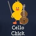 thumbnail image 3 of CafePress - 2 Cellochickdkt T Shirt - Women's Traditional Fit Dark T-Shirt, 3 of 4