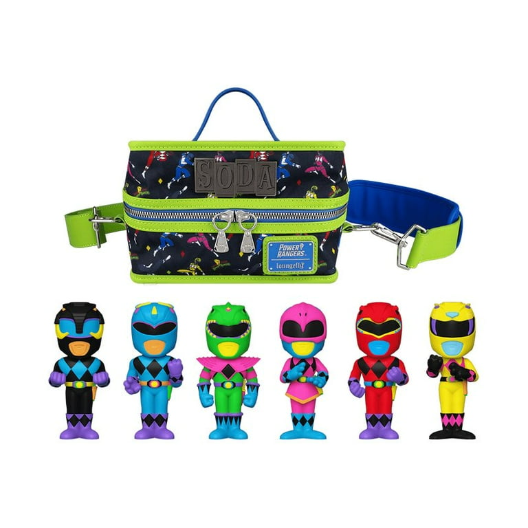 Power Ranger Funko Soda! 6-Piece Set of Vinyl Figures in Soda Cans