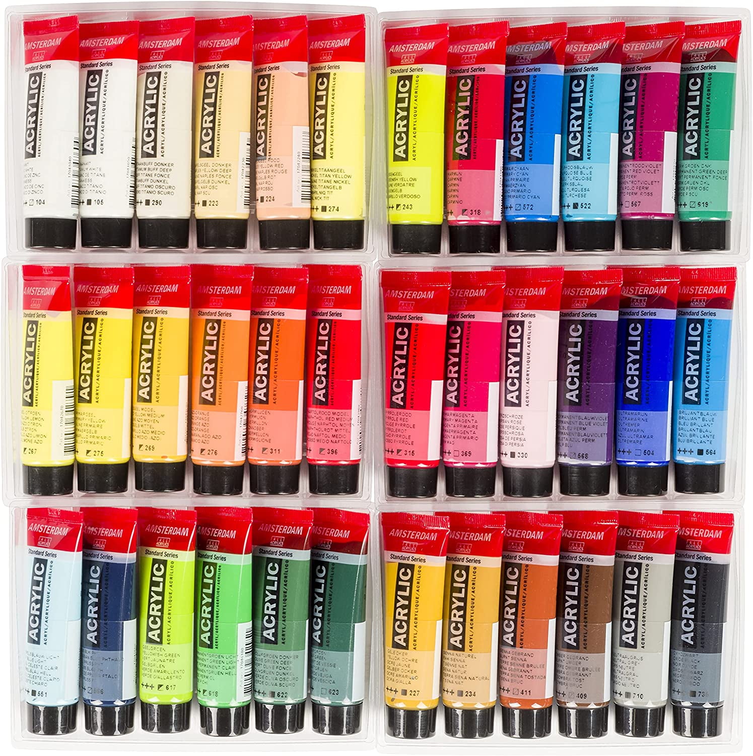 Amsterdam Acrylic Paint Set of 5 Colors, 120ml tubes – ARCH Art