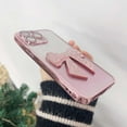 thumbnail image 6 of for iPhone 15 Pro Max Case Bow Glitter Rhinestone Bling Plating Luxury Women Girl Phone Case,Shine Diamond Case for iPhone 15 Pro Max Protective Cover,Clear Gradient Pink, 6 of 12