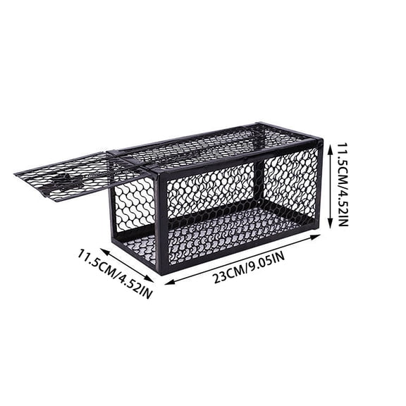 MOMFEI Catch and Release Rodent Cage Trap,Humane Live Chipmunk, Mouse, Squirrel, Voles, Hamsters Trap for Indoor/Outdoor,Home Garden Solution
