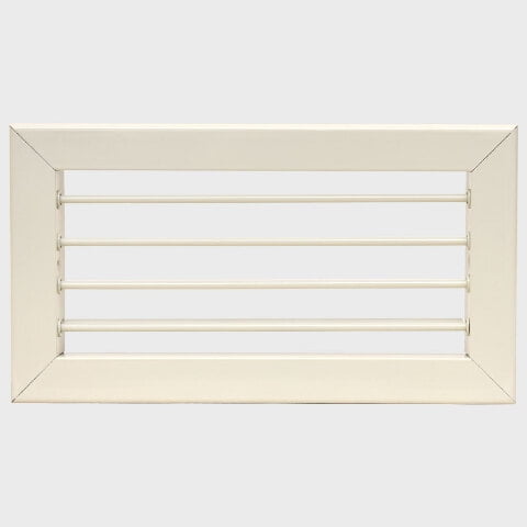 Dometic Boat Vent Grille 217000265 | 8 x 4 Inch Antique White Aluminum