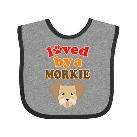 

Inktastic Morkie Dog Gift Gift Baby Girl Bib