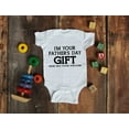thumbnail image 5 of Tstars Boys Unisex Gifts for Dad Father's Day Shirts I'm Your Father's Day Gift Mom Says Welcome Cool Best Gift for Dad Funny Humor Baby Shower Baby Bodysuit, 5 of 6