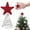 Red-Free Size, variant on zhmrfg Independence Day Star Tree Topper, Patriotic Shatterproof Holiday Tree Decoration, Red White Blue Metal Hollow Star for 4th of July Party, Easy to Hang Festive Decor for Independence Day Tree