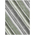thumbnail image 2 of Addison Rugs Chantille Indoor/Outdoor Transitional Stripes Fern Machine Washable Rectangle Rug, 8' x 10', 2 of 8