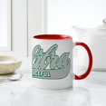 thumbnail image 6 of CafePress - Libra Peaceful Baseball - 11 oz Ceramic Mug - Novelty Coffee Tea Cup, 6 of 6