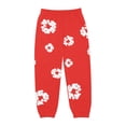 thumbnail image 1 of Women's Causal Print Drawstring High Waist Baggy Joggers Sweatpants With Pockets, 1 of 5