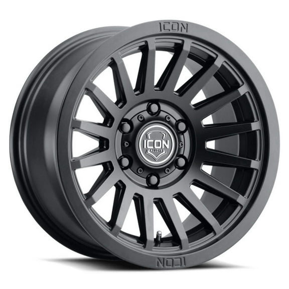 18x9 Icon Alloys Recon SLX Satin Black Wheel 6x5.5 (25mm)