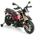 thumbnail image 4 of Gymax Moto pour Enfants 12 V sous Licence avec Phare, Roue d'Entraînement, Rouge, 4 of 8