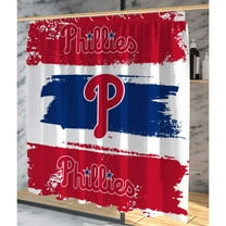 Pegasus Philadelphia Phillies Shower Curtain & Bath Mat Set