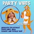 thumbnail image 2 of ¡El disfraz de onesie Funziez! Peluche de canguro unisex, talla XL, 2 of 5