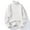#White, variant on DPTALR Men's Solid Color Knit Collar Sweater,Red, XL