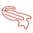 thumbnail image 3 of 100pcs Chat Forme Trombones Processus de Placage Augmenté Résistance au Glissement Clips de Papier Mignons pour Bureau École Rouge, 3 of 14