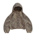 thumbnail image 4 of Leopard Sweatshirts for Women Long Sleeve Cheetah Print Hoodies Full Zip Fashion Casual Jackets, 4 of 4