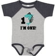 thumbnail image 3 of Inktastic First Birthday Shark 1 Year Old Pirate Boys Baby Bodysuit, 3 of 5