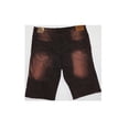 thumbnail image 2 of Men's Big and Tall Biker Moto Shorts, Urban Streetwear Casual Fit - Brown - Size 42, 2 of 2