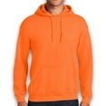 thumbnail image 5 of Gildan - High Visibility Sweatshirt for Unisex | Hi Vis Heavy Blend Safety Orange Fleece Hooded Sweatshirt, 8 Oz, Pack-3, S-Size, 5 of 6