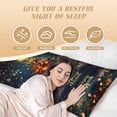 thumbnail image 3 of Christmas fun colorful lights Body Pillow Cover - Soft Body Pillow Cover with Zipper, Comfort Body Pillow Pillowcase, Body Pillow Case Cover 20 x 54, 3 of 6