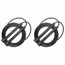 2X New  Jump Rope for Fitness and Exercise-Adjustable Jump Ropes with Handles Jumping Rope for Workout
