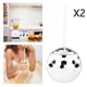 thumbnail image 5 of Copas de bola de discoteca,Bola de discoteca única Copa Cóctel Copa Discoteca,600ml Disco Ball Cup Glitter Flash Ball Party,Suministros para fiestas con pajita de 20 onzas de bola de, 5 of 8