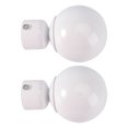 thumbnail image 1 of WHAMVOX 2 Pcs Embouts de Tringle à Rideaux en Fer Blanc pour Salle à Manger, 1 of 8