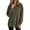 Army Green, variant on cocolona Tunic Sweatshirts for Women Long Sleeve Lapel Half Zip Pullover Tops Casual Loose Curved Hem Workout Sweatshirts