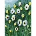 thumbnail image 2 of Daavettila, Tara 19x24 Gold Ornate Wood Framed with Double Matting Museum Art Print Titled - Modern White Floral I, 2 of 4