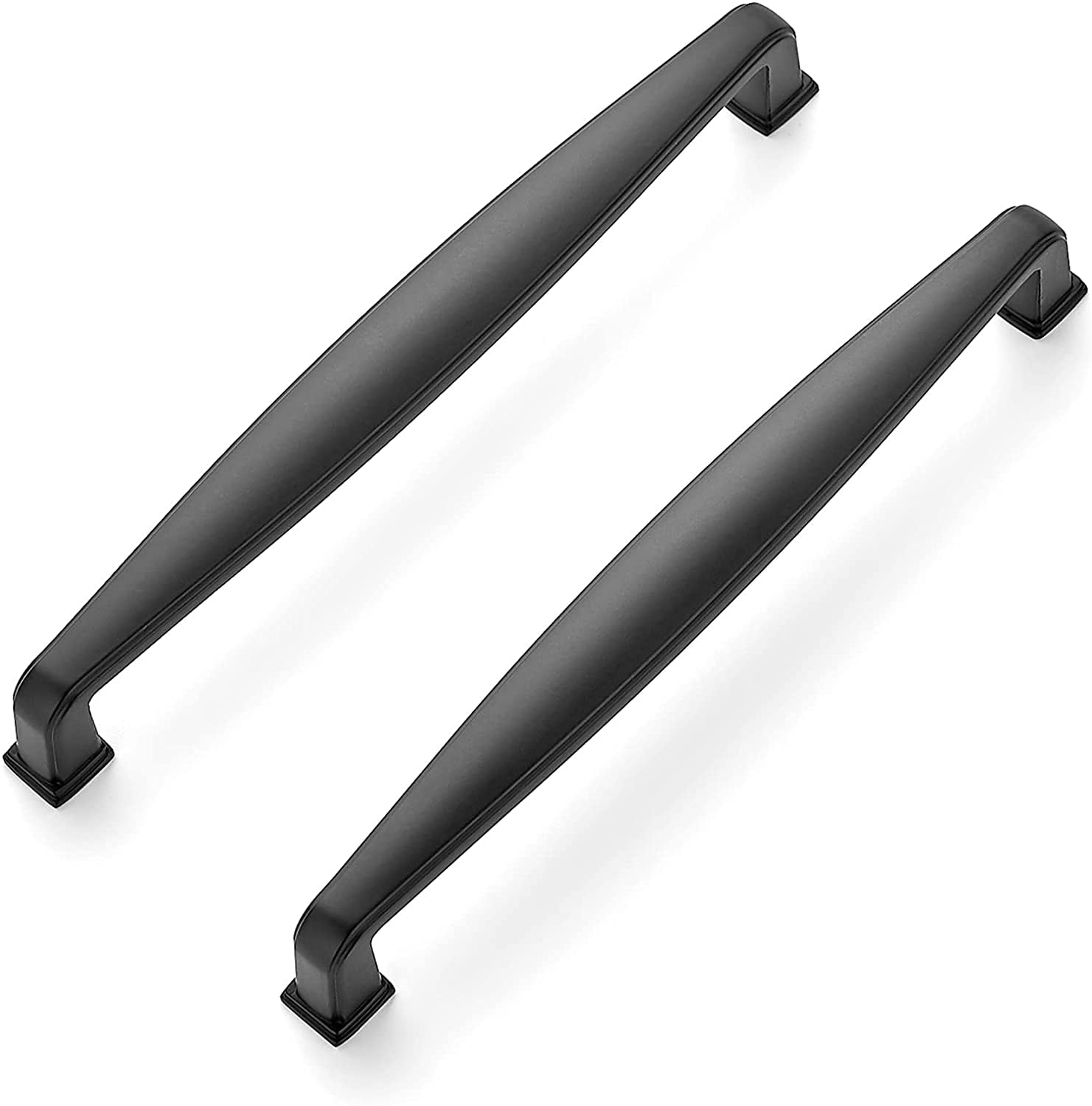 Zoizocp 35 Pack Solid 61/4 Inch Kitchen Handles Matte Black