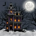 thumbnail image 2 of Popp, Grace 26x26 White Modern Wood Framed Museum Art Print Titled - Spooky Night I, 2 of 4