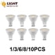 thumbnail image 2 of Bombilla LED GU10 GU5.3, foco de 38 grados, 220V, MR16, 3W, 5W, 6W, 7W, 1-10 piezas, 2 of 4