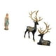 thumbnail image 5 of Estatua de resina de ciervo, escultura de María, figura de María, escultura realista, ideal para el hogar, la oficina, el jardín,, 5 of 8