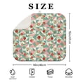 thumbnail image 4 of Pioneer Flower Floral Print Pattern Kitchen Dish Drying Mat 1 Pack, Ultra Absorbent Microfiber Drainer Mat, 16"x18", 4 of 6