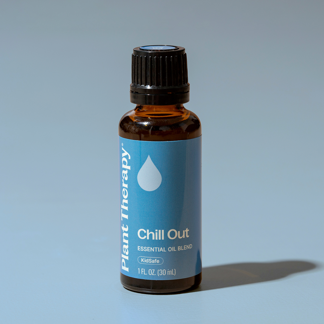 Plant Therapy Chill Out Essential Oil Blend for Stress & Calming Relief 100% Pure, Undiluted, Natural Aromatherapy 30 mL (1 oz)