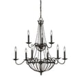 thumbnail image 1 of Novara 9L Chandelier - Aged Walnut, 1 of 1