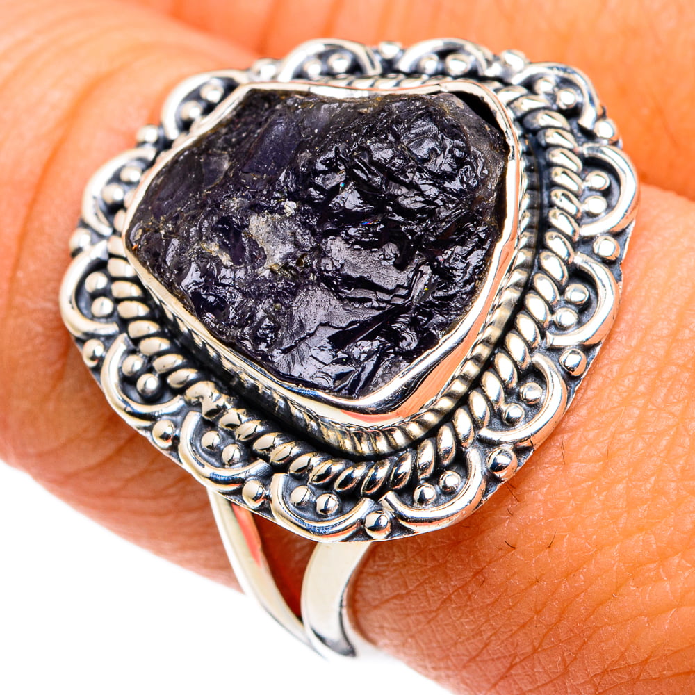 Graceful Tanzanite Gemstone 925 Sterling Silver Handmade Ring All Size 
