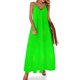 thumbnail image 1 of Vestido sin mangas verde lima neón, vestido de cumpleaños, vestidos casuales, vestido largo de verano para mujer, 1 of 7