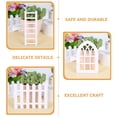 thumbnail image 6 of TEHAUX 3pcs Farmhouse Tiered Tray Decor Tabletop Centerpieces Holiday Ladder Window Fence Decoration, 6 of 6