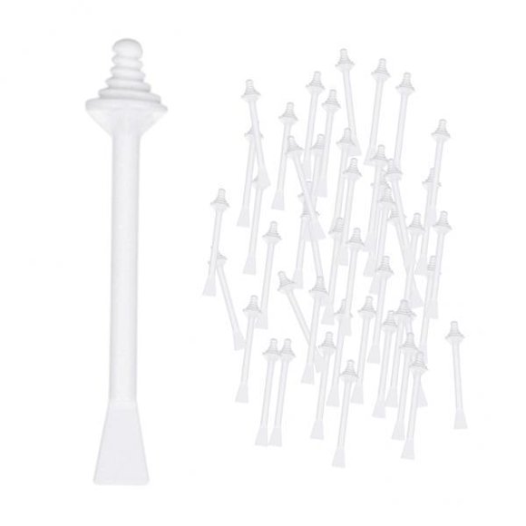 2X espátulas de cera pa la , cejas, depilación 50 Sunnimix Barras de cera para la nariz